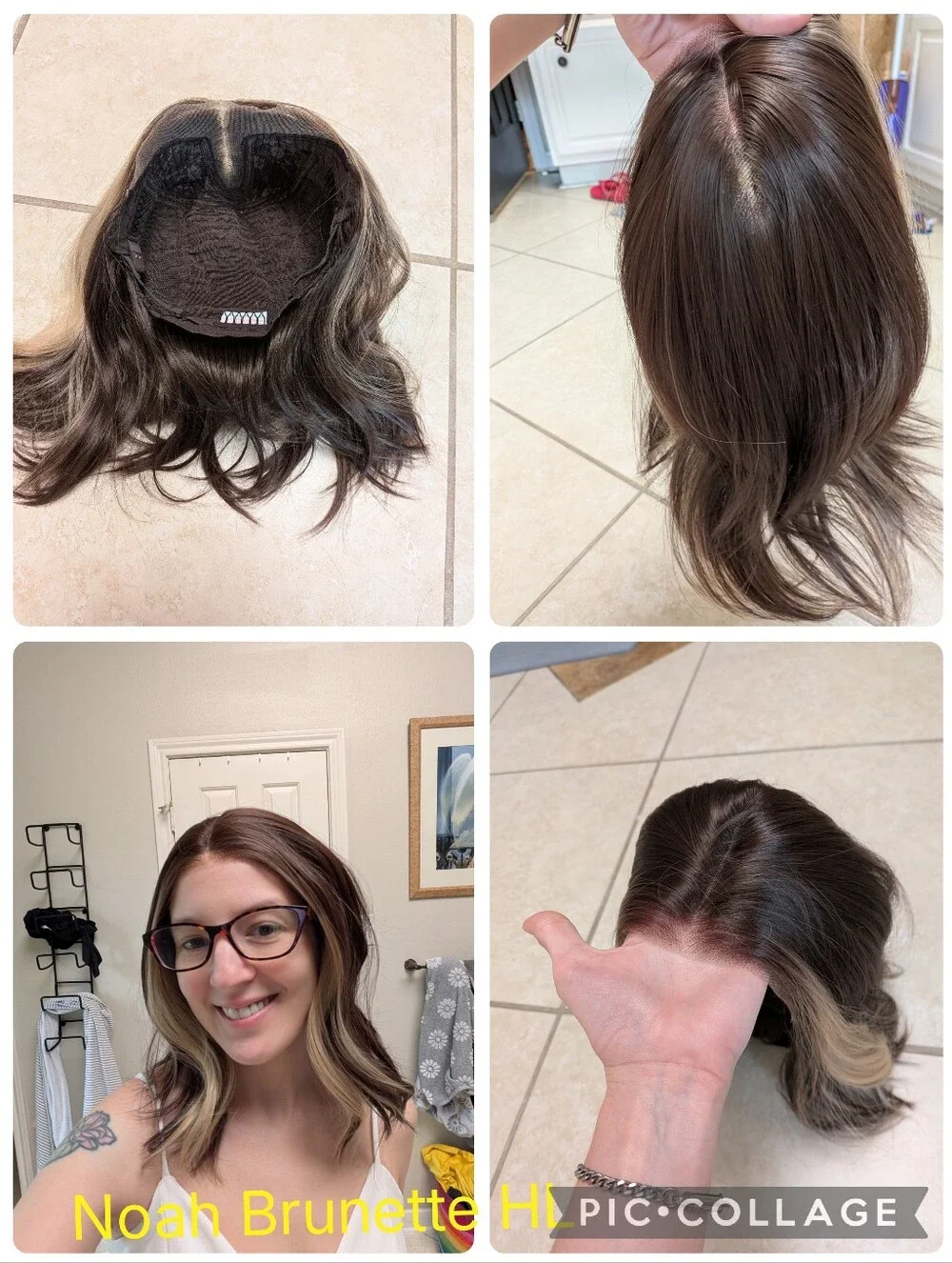 Chelsey Smith Crowns Noah Brunette with Highlights Petite Wig